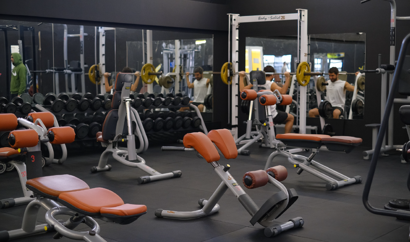 Gym amenity included with your home